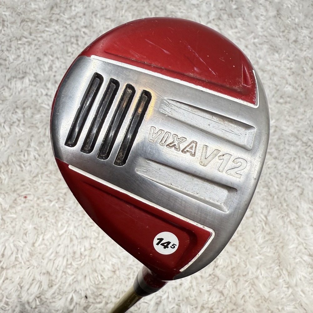 Vixa V12 14.5° Fairway Wood Senior Flex 50g Shaft Red Golf Club Right Handed